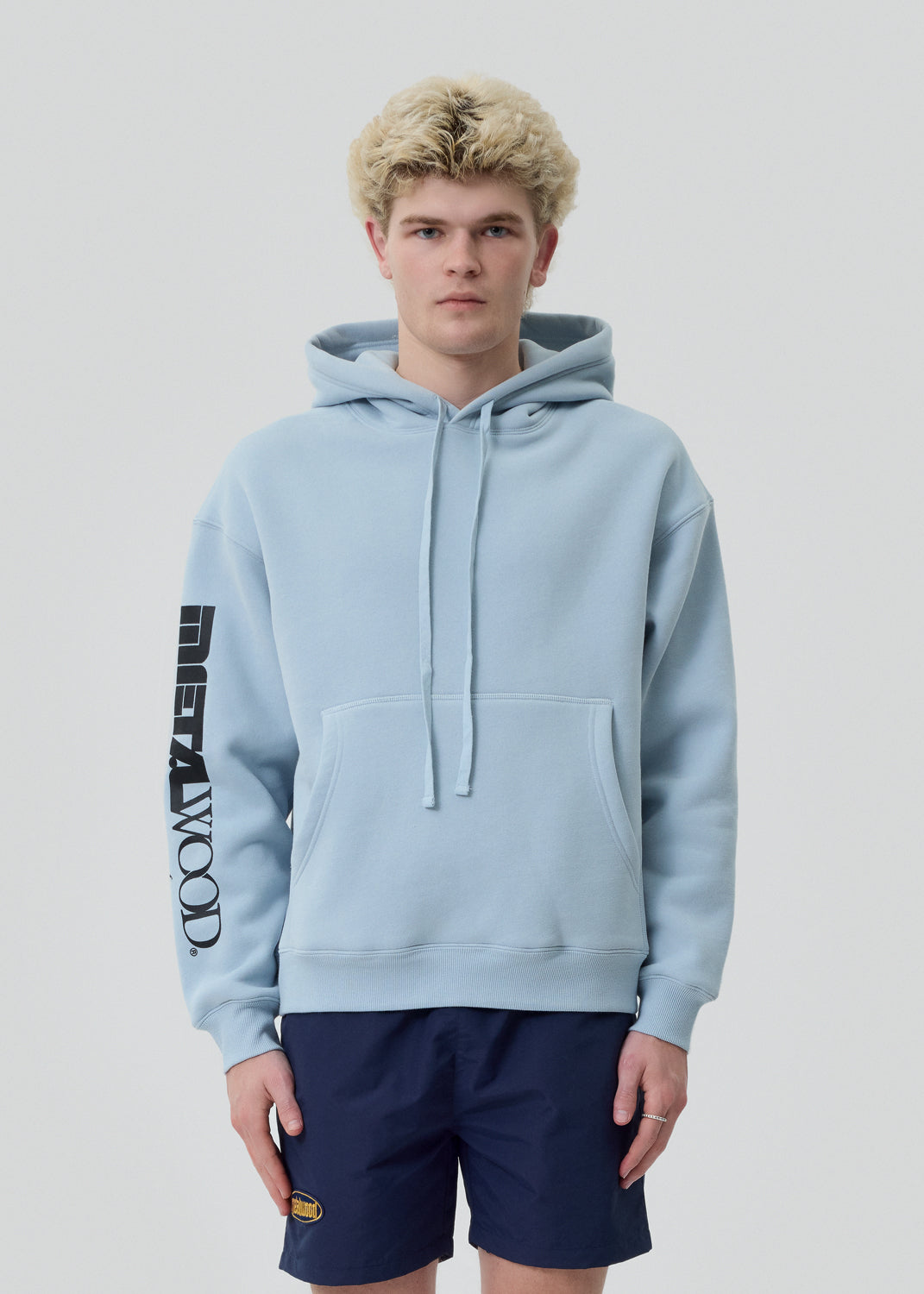 Light blue captain discount hoodie