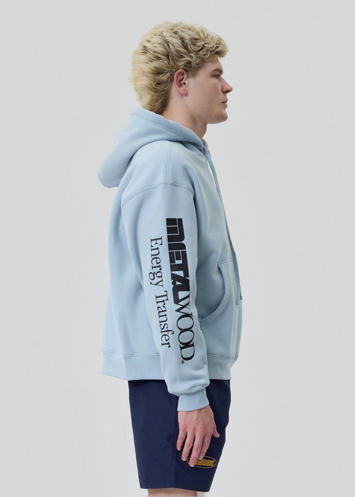 Blue Energy Transfer Hoodie