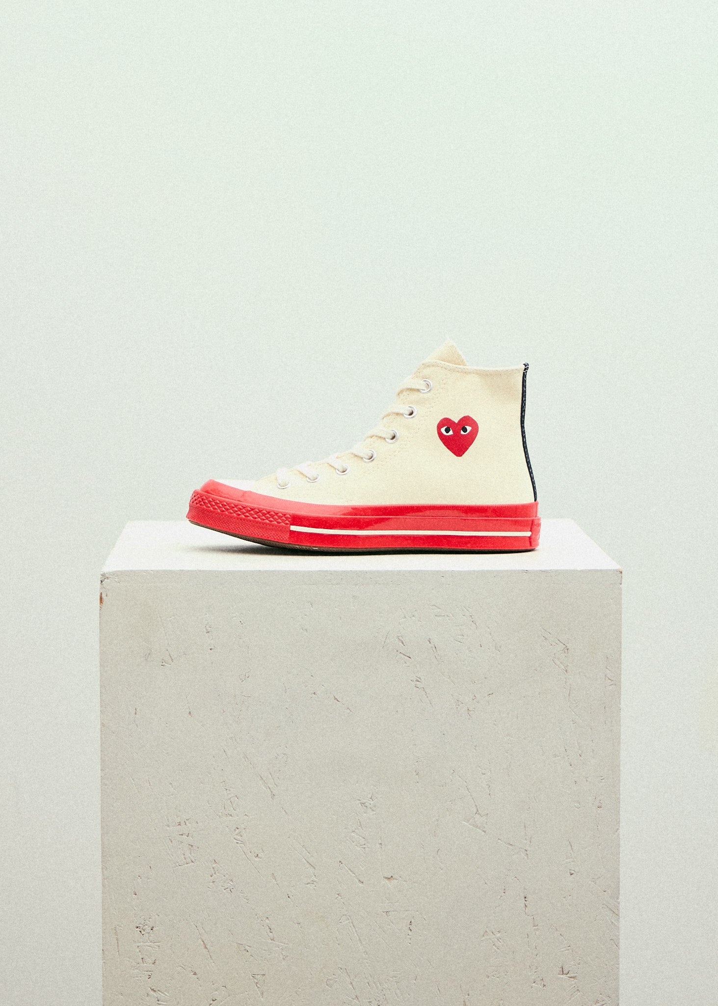 Converses comme des garçons clearance blanches