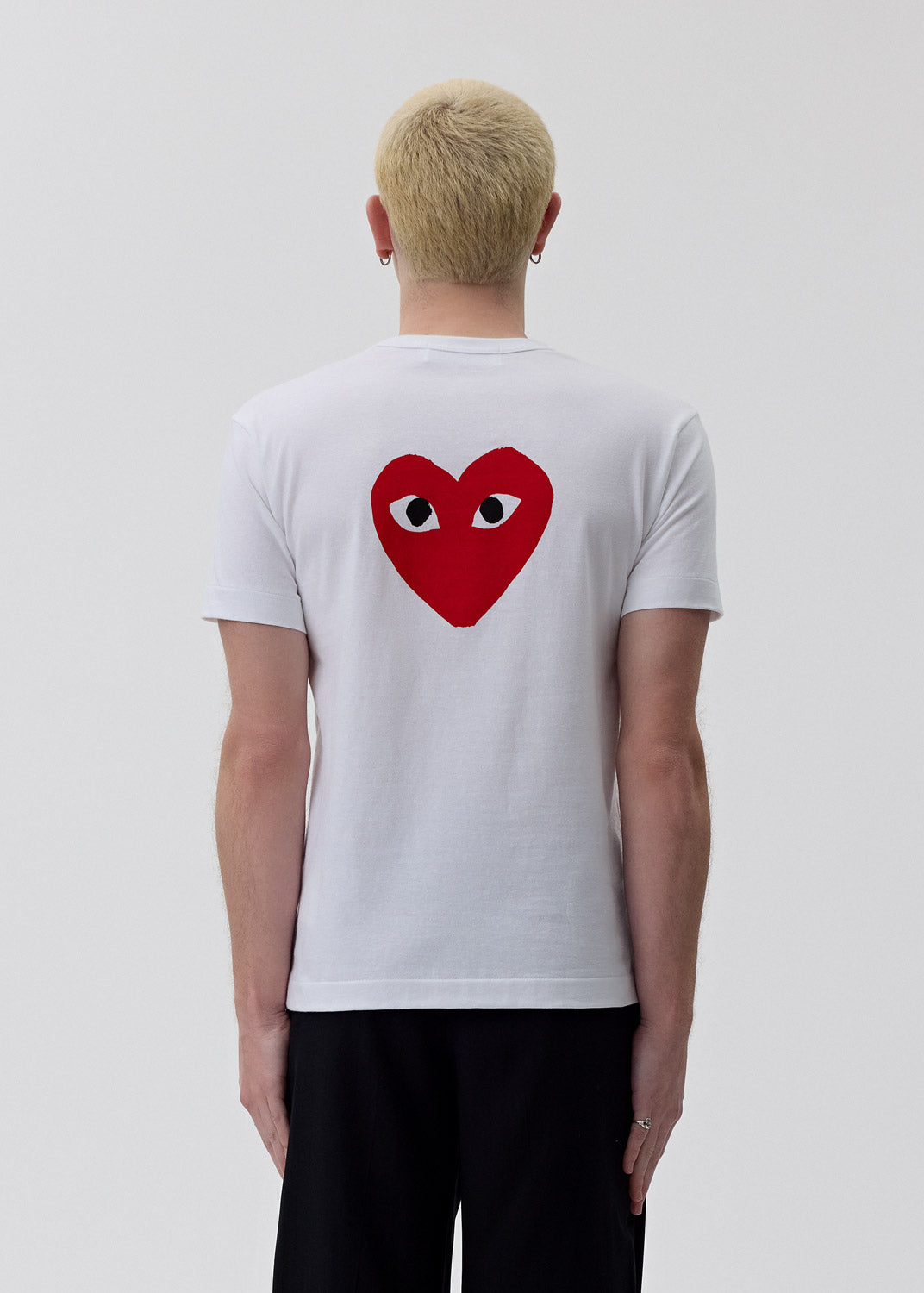 Comme Des Garcons Play Comme Des Garons Play Red White Half Heart