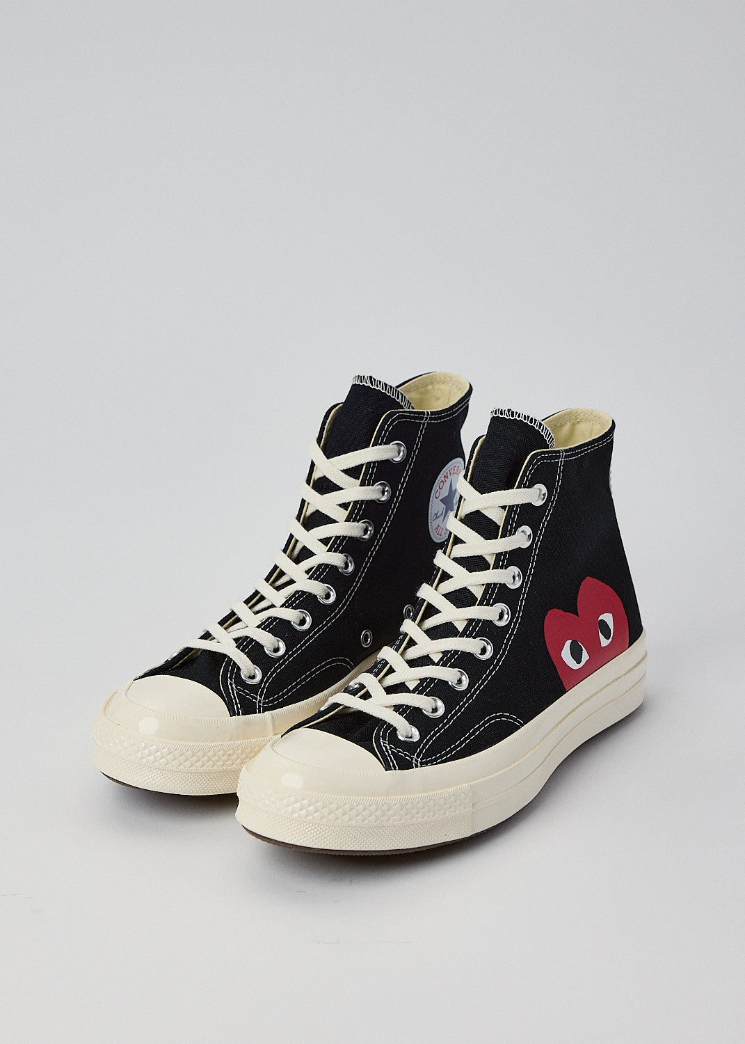 Cdg high tops store black