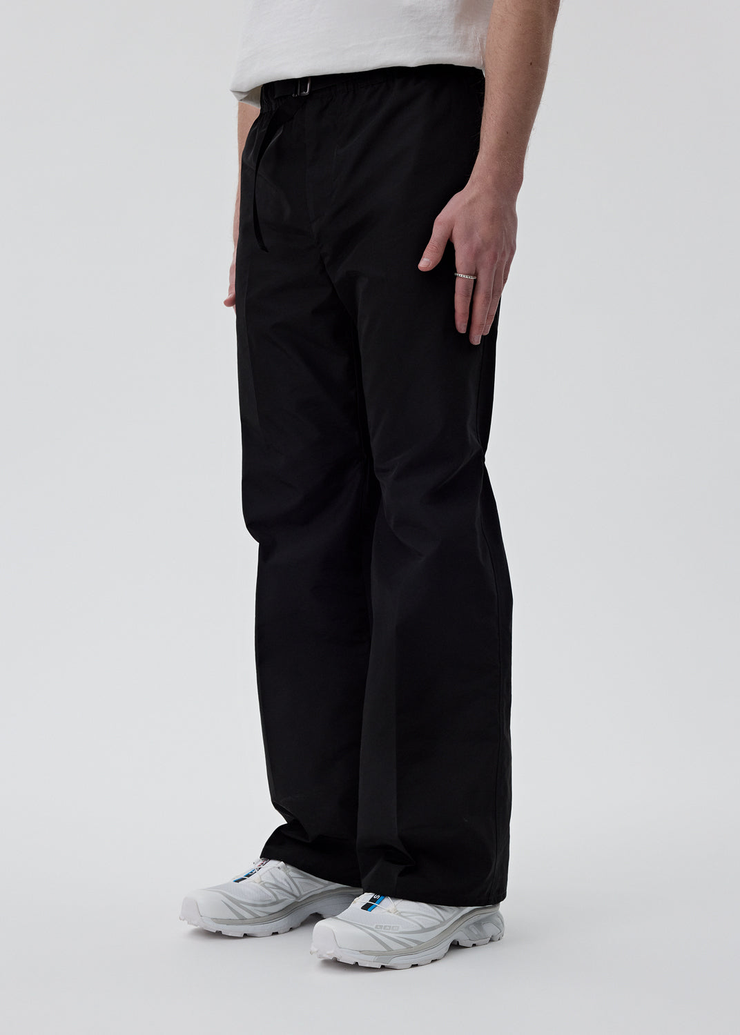 Black Grace Nylon Wander Trouser