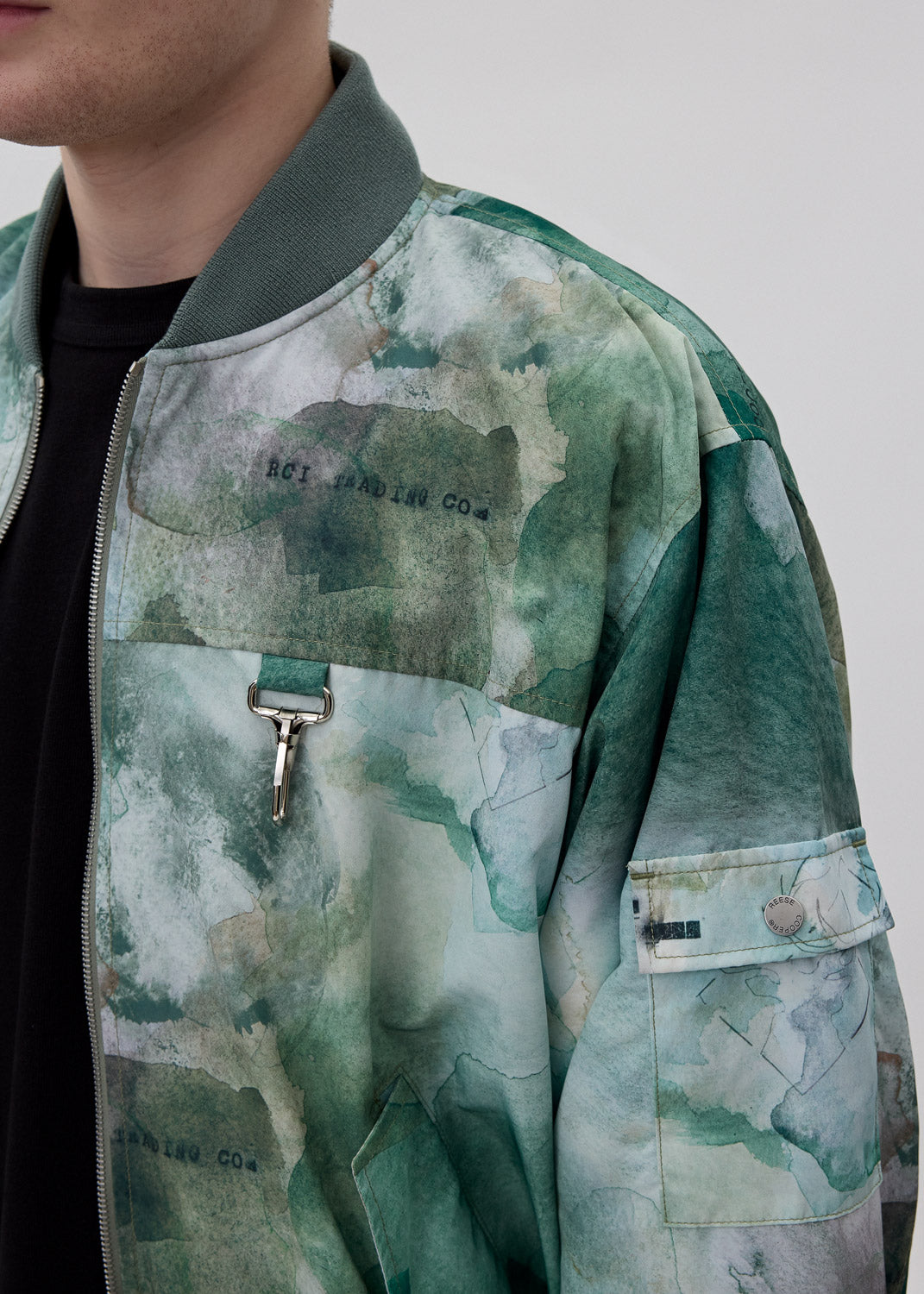 Short Sleeve Coaches Jacket in Watercolour Camo – REESE COOPER®